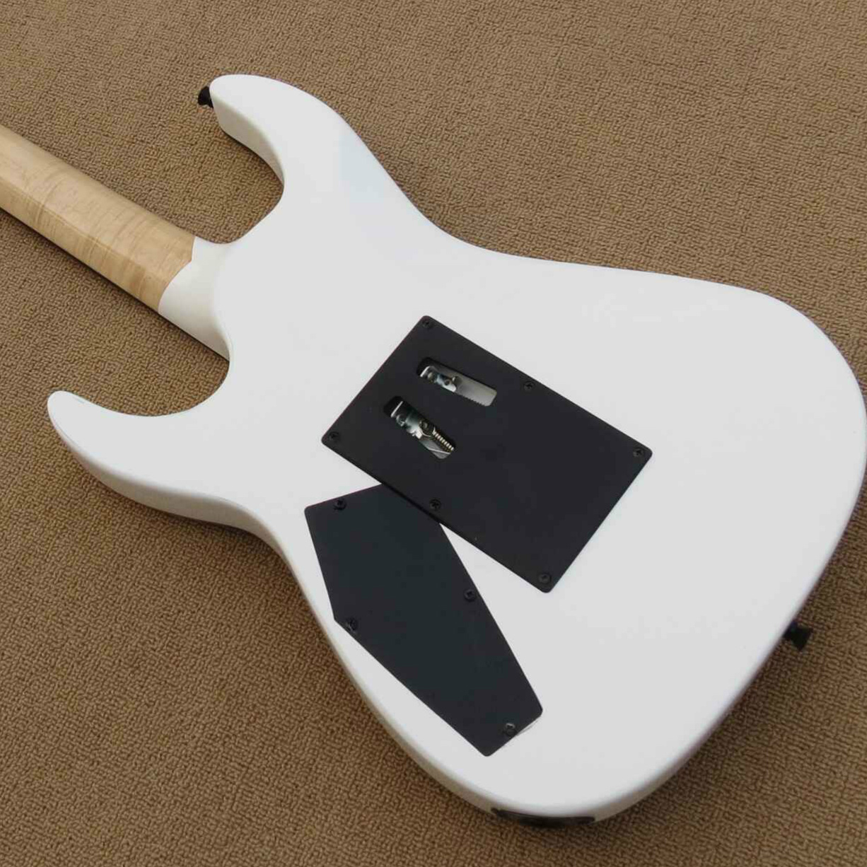 New!!! Top White Color ,Personality Pattern, Kirk Hammett Ouija Electric Guitar,