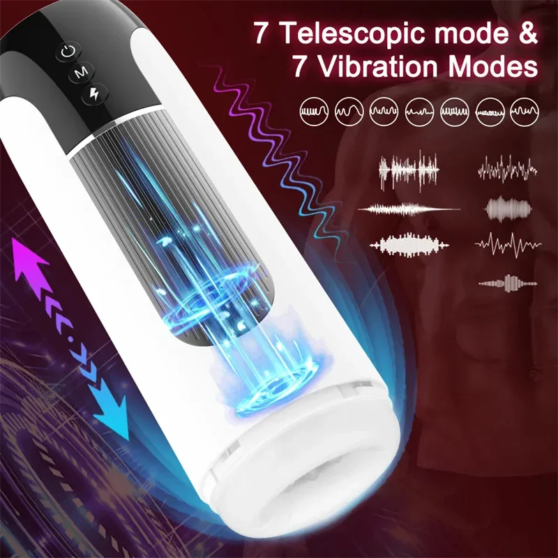 Cat Tail Automatic Masturbator For Men Anus Silicone Toys For Aldult Shrinking Vagina Simulator Intimate Goods For Men Toys