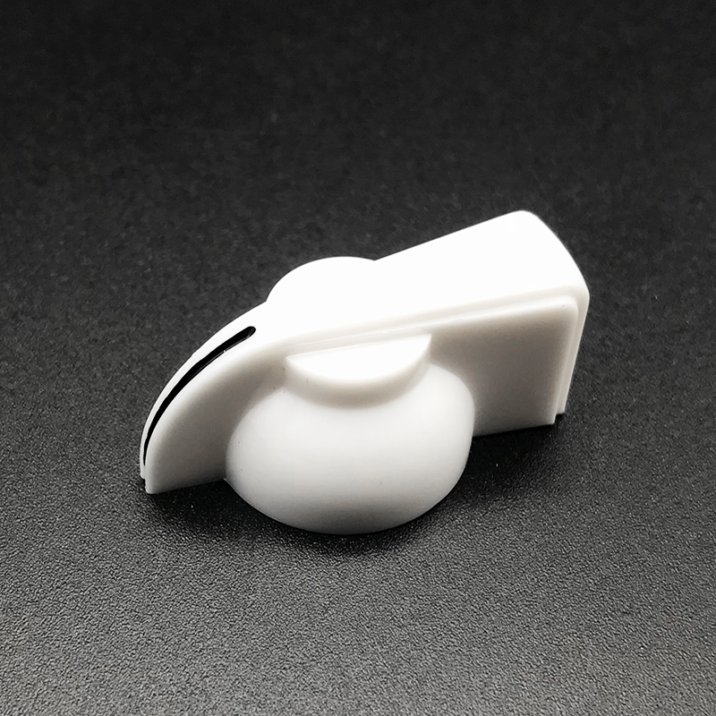 100pcs Plastic Guitar AMP Amplifier Knob Gutiarra Effect Pedal Chicken Head Knob Black White for Choose Wholesale