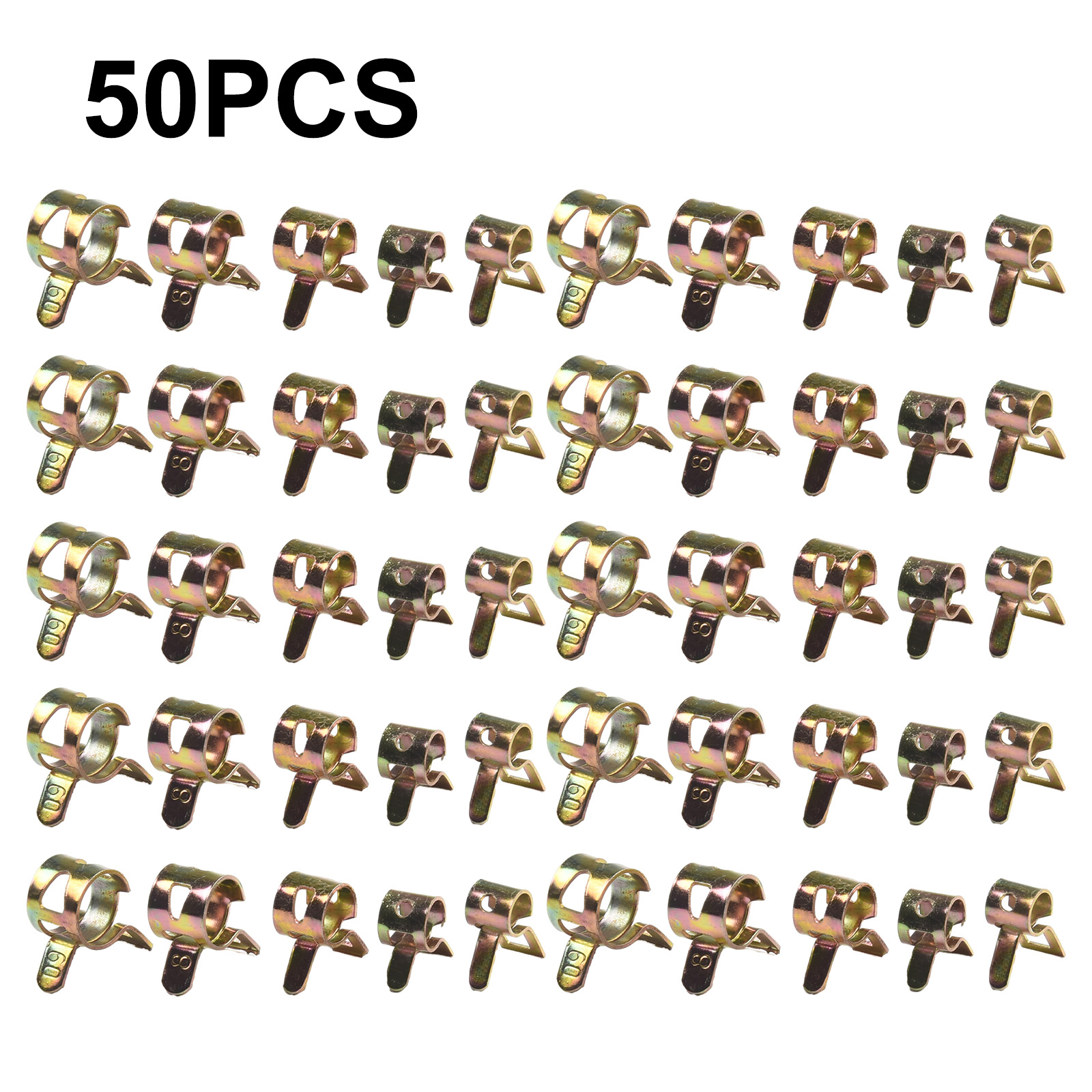 Auto Fastener Clip Clamps Supply Retainer Fittings For Fuel Water Line Hose 5/6/7/8/9mm Interior Accessories Tube