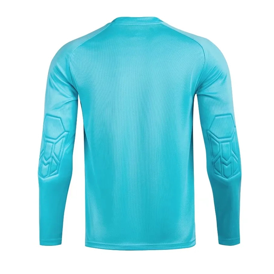 Men Soccer Goalkeeper Jerseys Tops Survetement Football Goalie Keeper Jersey Rugby Shirts Sport Kit Elbow Protector Custom Print