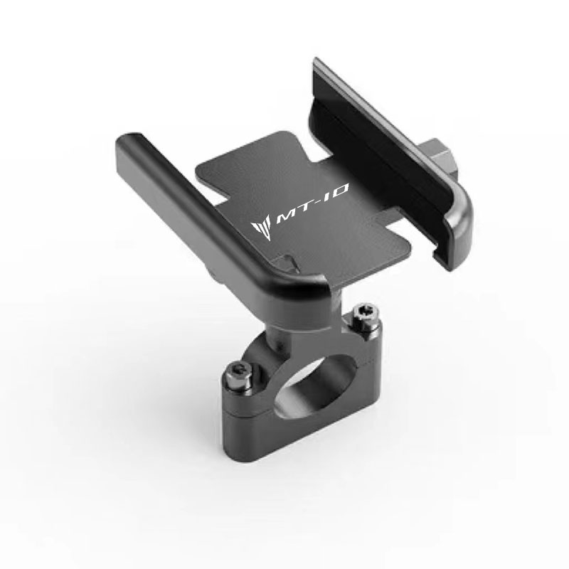 For Yamaha MT10 MT-10 Motorcycle CNC Aluminum Mobile Phone Holder GPS Navigator Rearview Mirror Handlebar Bracket Accessories