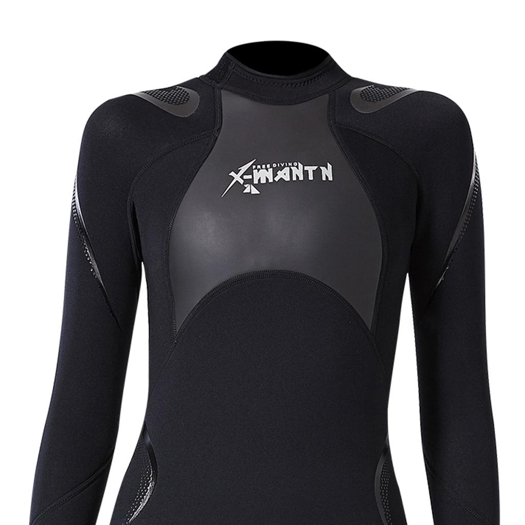 3mm Neoprene Wetsuit, Women Full Suit Diving Surfing Swimming Thermal Swimsuit - Various Sizes