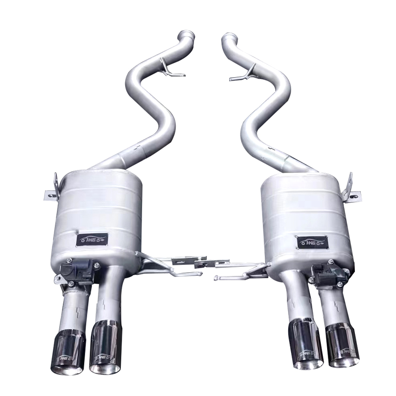 Modificado Tubo de escape silencioso, Sports Car Sound Wave, adequado para BMW M3, E90, E92, E93