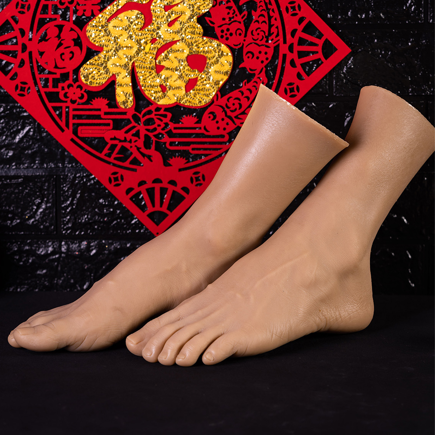 Mannequin Foot Male Nail Practice Foot Fetish Low Price Silicone Feet Model For Footjob Shoes Sock Display 4601