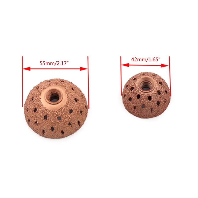 68UF Tire Buffer Wheel Tire Repair Grinding Head Coarse Grit Buffing Wheel 42/55mm