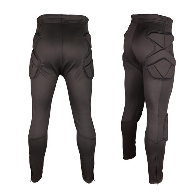 Goalkeeper soccer training pants shorts knee pad EVA sponge goal keeper rugby football pant knee pads shin guard sport safety