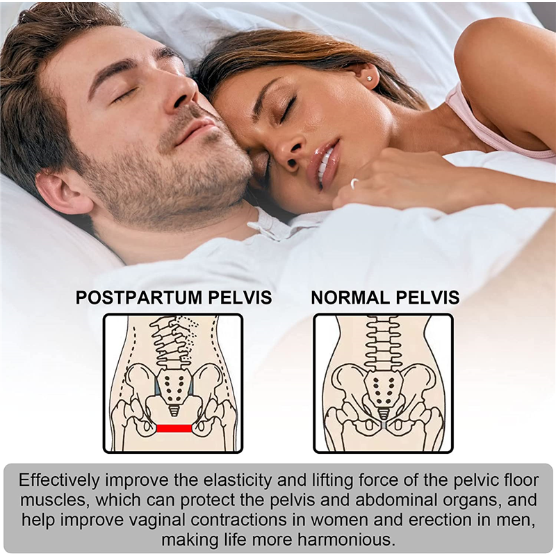 Kegel Exerciser Adjustable Weight Inner Thigh Exercise Equipment Hip Pelvic Floor Trainer Make Men Last Longer and Women Tighter