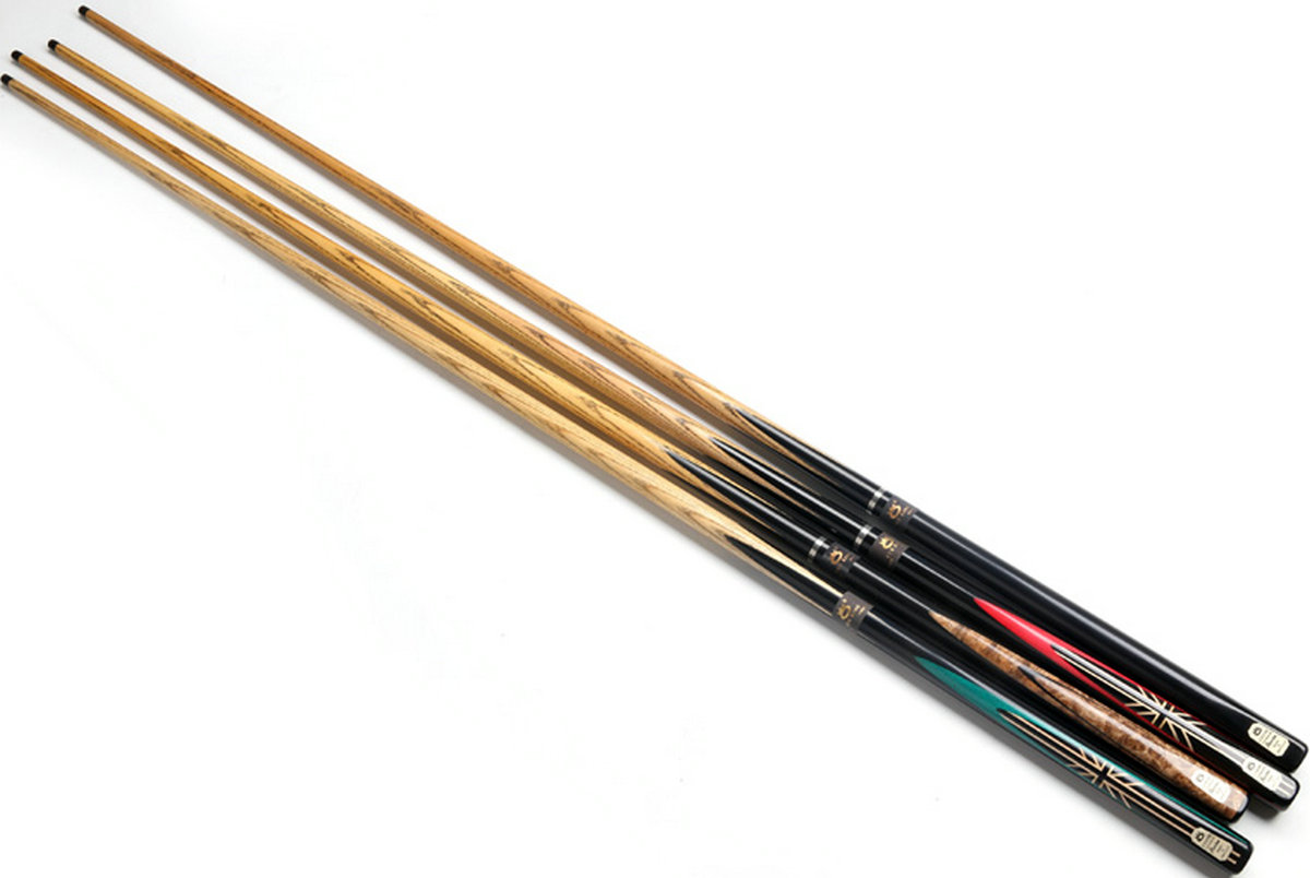 OMIN 57" 3/4 Evolutionist Snooker Billiard Pool Cue Stick 9.5mm/11.5mm + Extender+ Case Holder
