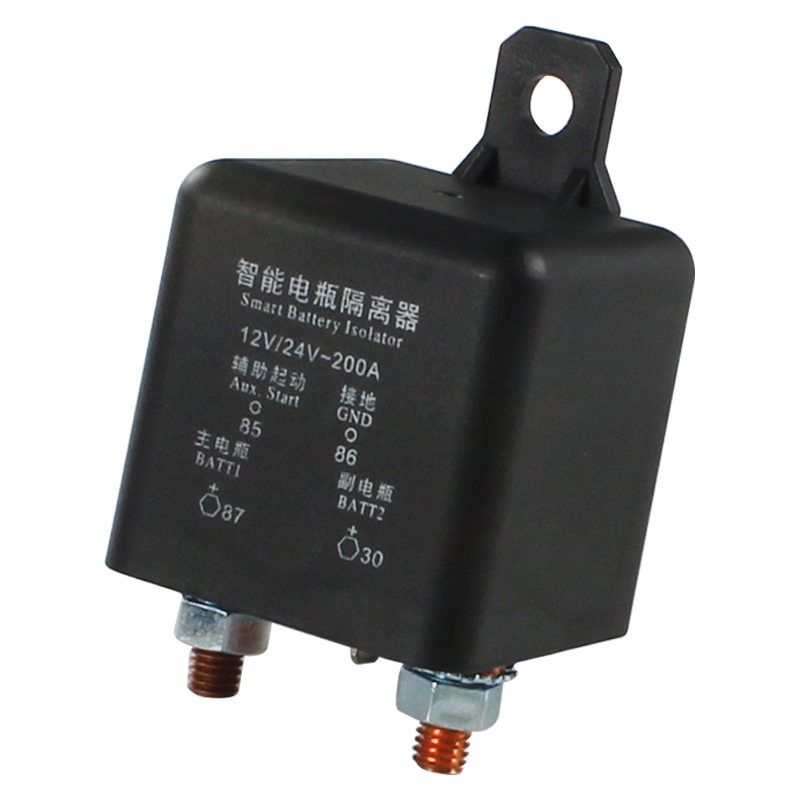 Motorhome Auto Camper Accessories 200A Smart Battery Isolator Dual Battery Combiner 12V/24V Caravan Accessories
