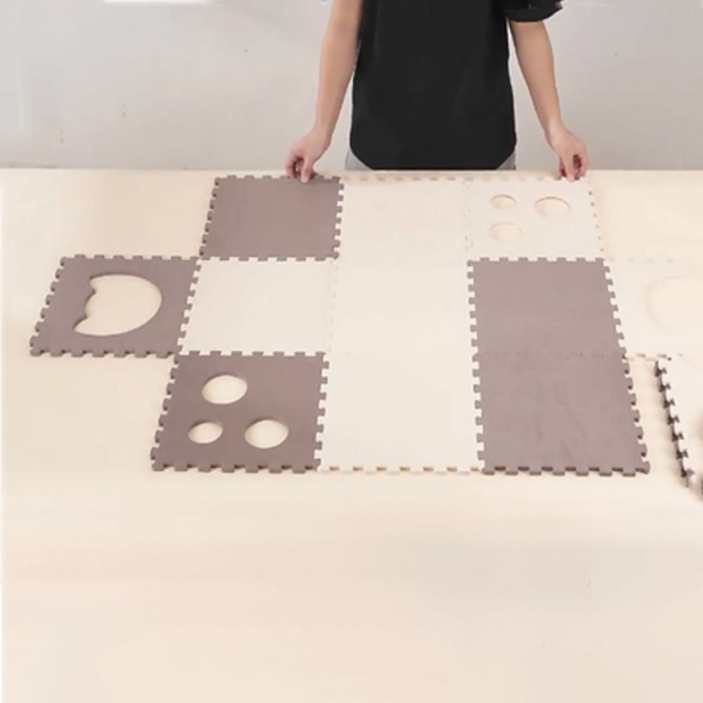 EVA Splicing Cat Tunnel Bite Resistant Interactive Cat Scratcher Board Comfortable 2 Colors Pet Litter Duplex House Puppy