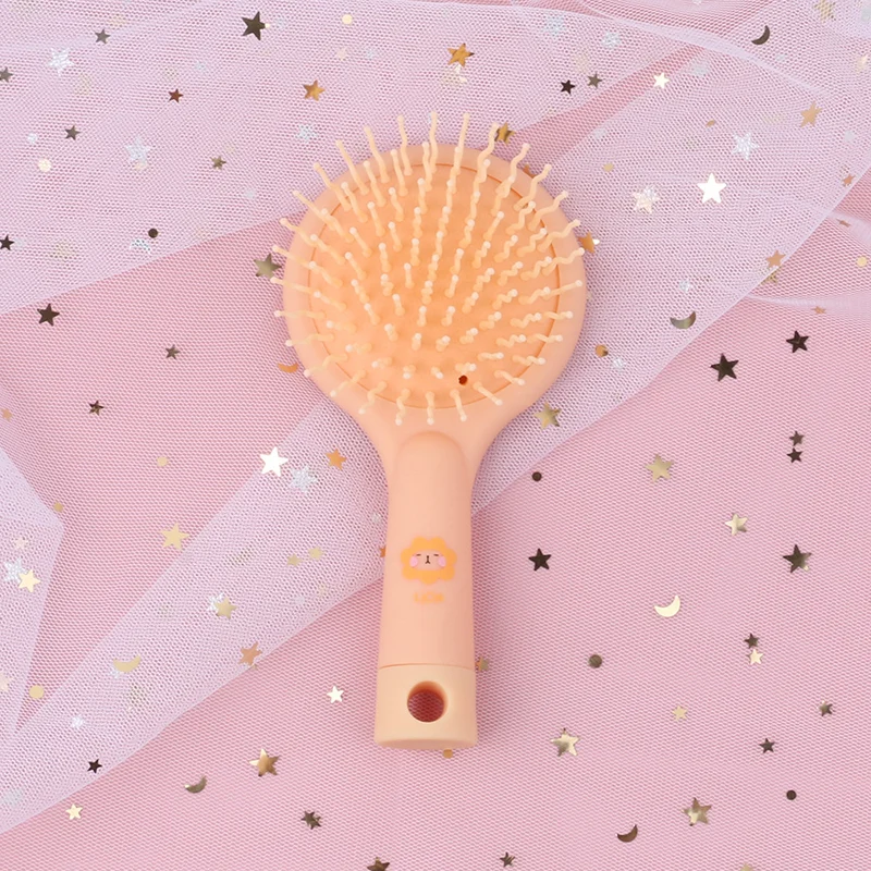 Anti-static Magic Detangler Hair Curl Straight Massage Comb Hair Brush Hair Care Styling Tools with Mirror