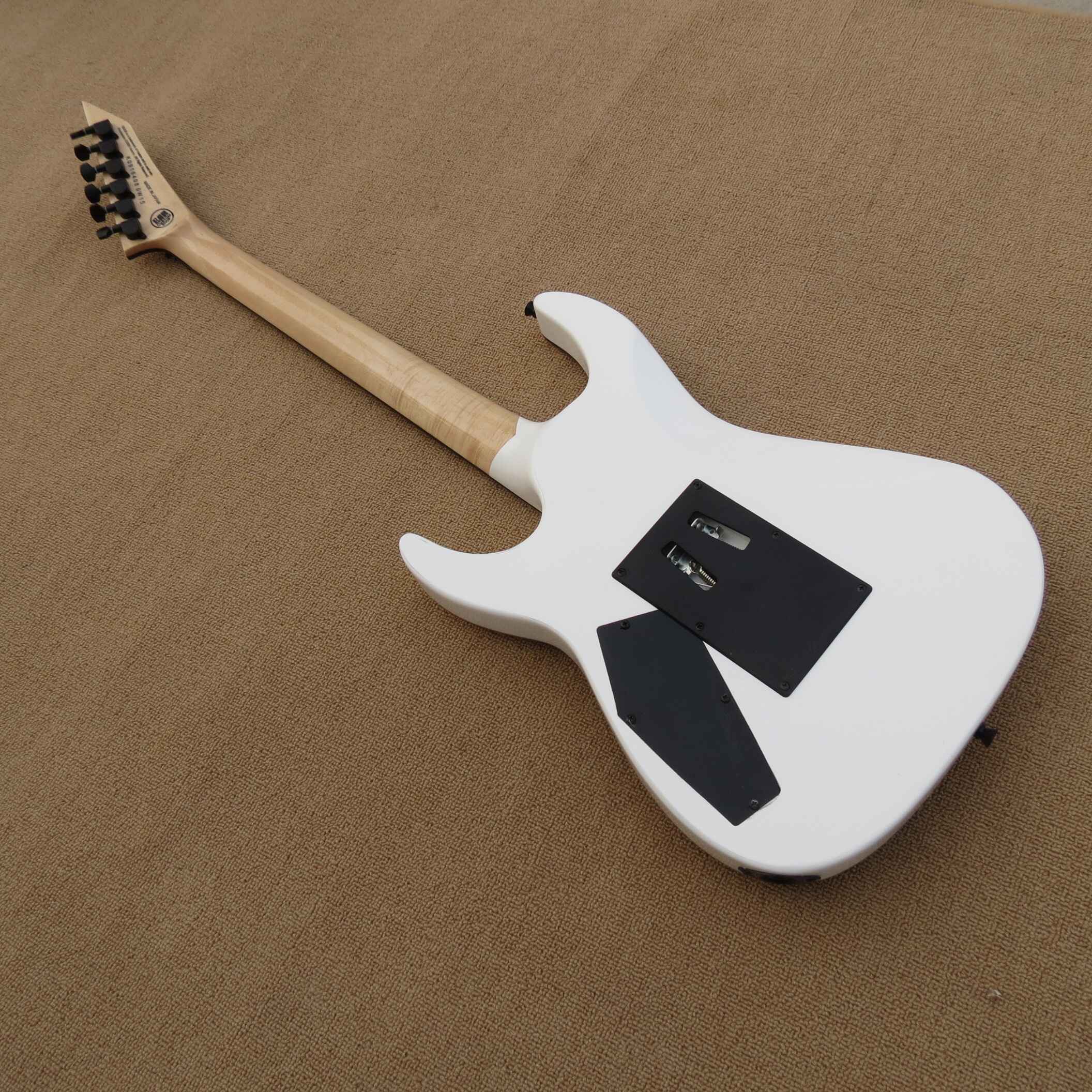 New!!! Top White Color ,Personality Pattern, Kirk Hammett Ouija Electric Guitar,