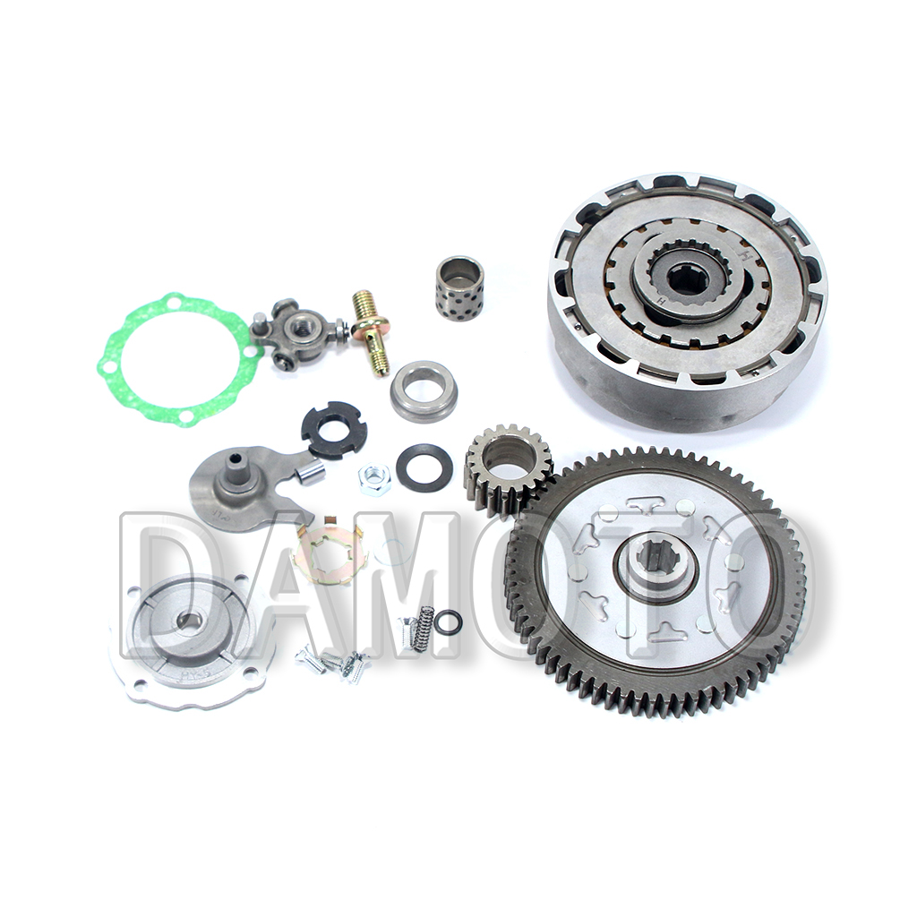 18T 17T Teeth 69T CLUTCH Pad SEMI AUTOMATIC with Slave Gear 70cc 90cc 110cc 125cc CHINESE Motorcycle ATV Quad DIRT PIT BIKE