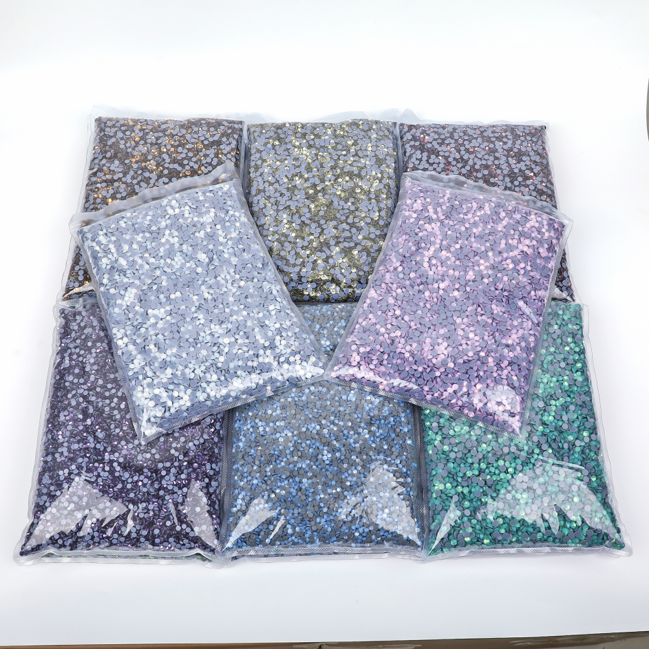 14400Pcs/Bulk Bag 41 Colors Wholesale High Quality Better DMC Hotfix Rhinestones SS6-SS20 Crystal Hot Fix Rhinestone F0248