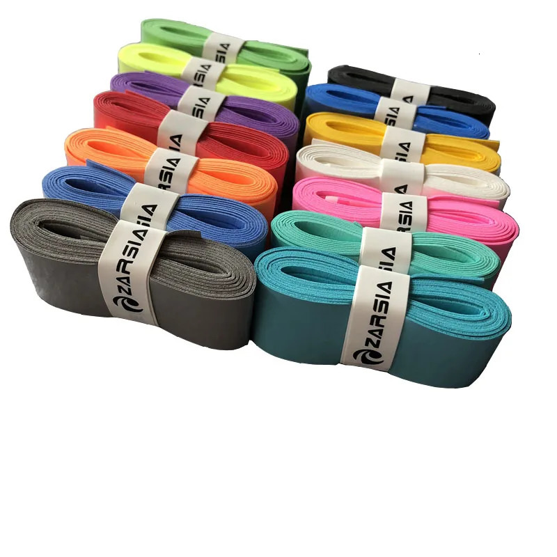 100pcs ZARSIA Antislip Tennis Overgrips Tacky Feel Badminton Racket Grips Sweatbands Absorbed Wraps Tapes 240621