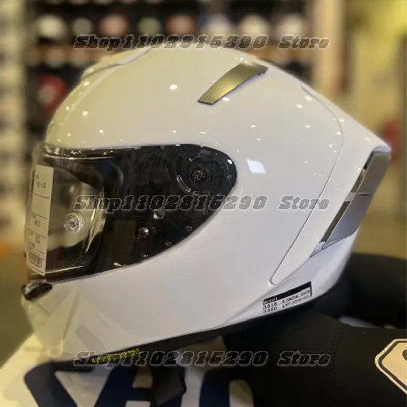 X-Fourteen Full Face Motorcycle Helmet X14 Gloss White Helmet Riding Motocross Racing Motobike Helmet