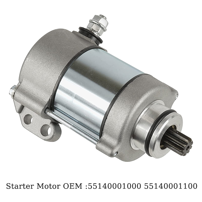 2 PCS Electrical Starter Moric & Bendix 250cc 300cc For Husaberg Offroad Motor TE 250 TE 300 OEM: 55140001100 Motos Engine Parts