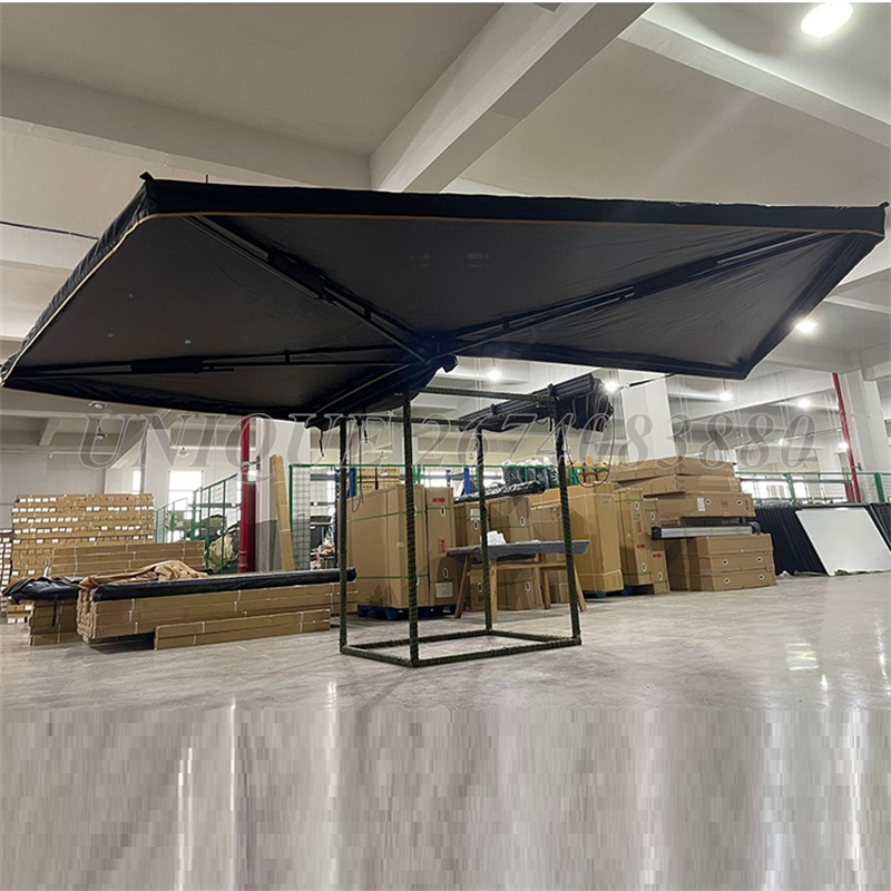 Aluminum Alloy Waterproof Oxford Car Side Awning Tent, Awning Tent, SUV Roof Side Awning , 270 Degree
