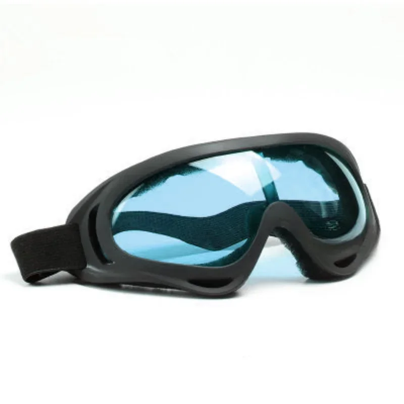 Transparent Lenses Motorcycle Glasses Anti UV Eye Protective Ski Goggles Dustproof Windproof Motocross Glasses Bicycle Biker