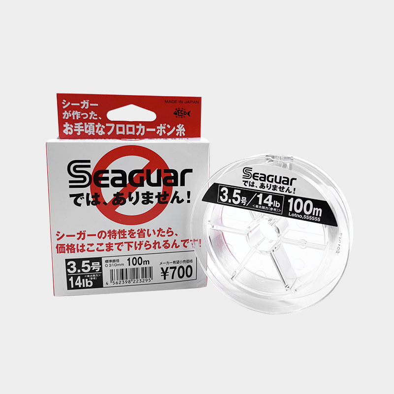 SEAGUAR White LABEL Original fishing line 4LB-20LB 100% FLUOROCARBON Fishing Lines 100M