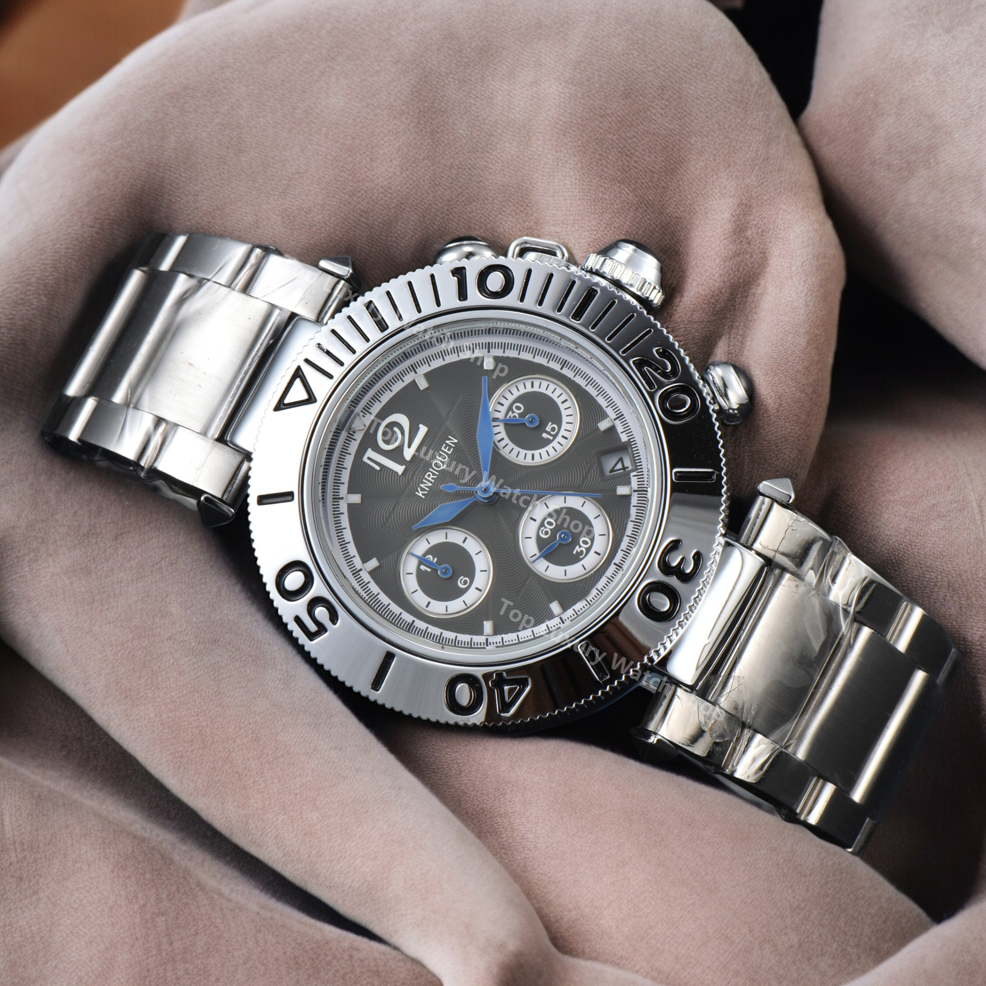 High Quality AAA+ Quality Original Brand Watches For Men Quartz Classic Luxury Wristwatch Multifunctional Automatic Date Steel Strap Fashion Male Fashion Clocks