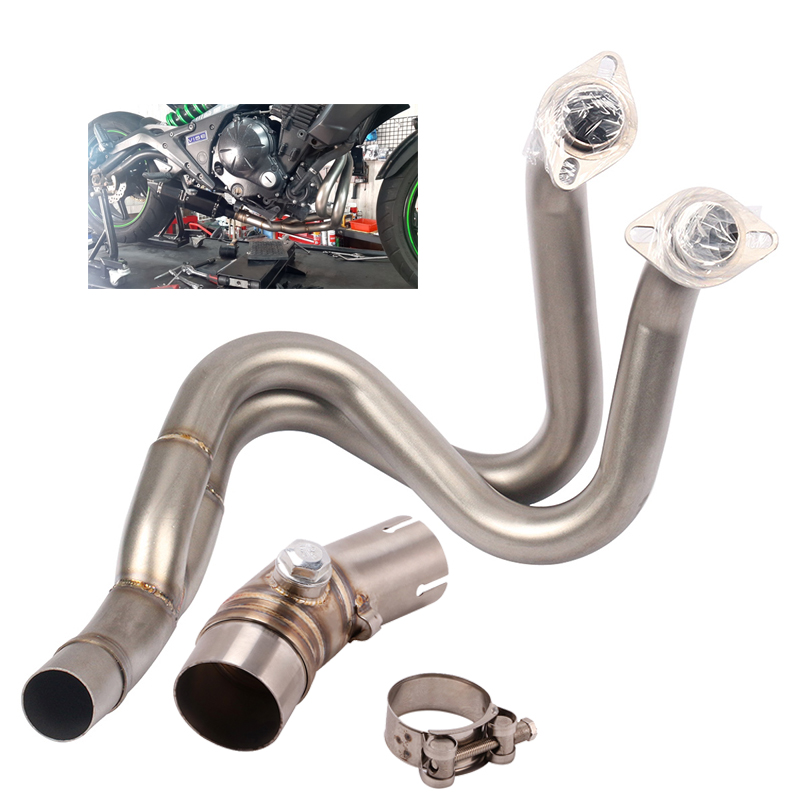 Full System Yoshimura For Kawasaki ER6N ER6F Versys 650 Z650 Ninja650 Motorcycle Exhaust Escape DB Killer Front Mid Link Pipe