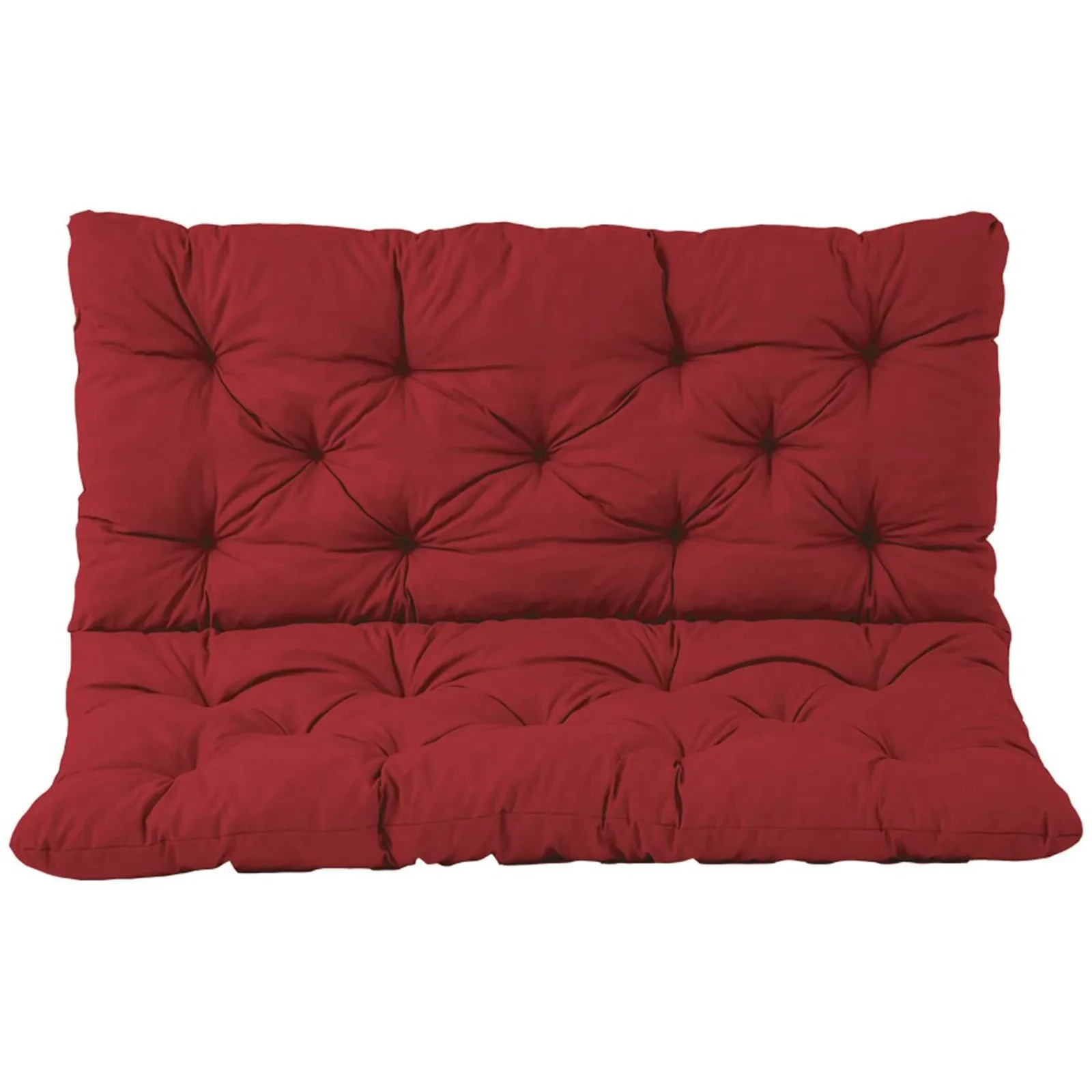 1pc 120 x 100 x 8 cm Garden Bench Cushion Outdoor Indoor Chair Cushion Furniture Upholstered Terrace cojines decorativos para 240619