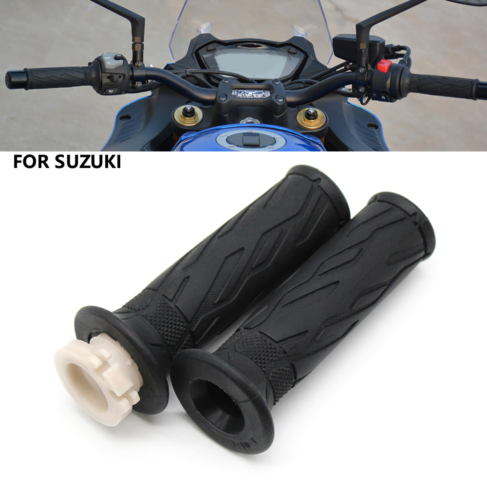 For SUZUKI HAYABUSA GSX1300R B-KING GSX250R SV650/S SV1000S/N Motorcycle OEM Rubber Handle Grips Handle Glue Throttle Handlebar