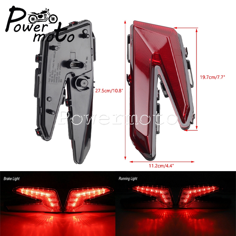 For Can Am Maverick X3 XDS XRS Max Turbo R DPS 2017-2021 710004744 Left & Right Rear Led Taillight Brake Tail Lamp Accessories