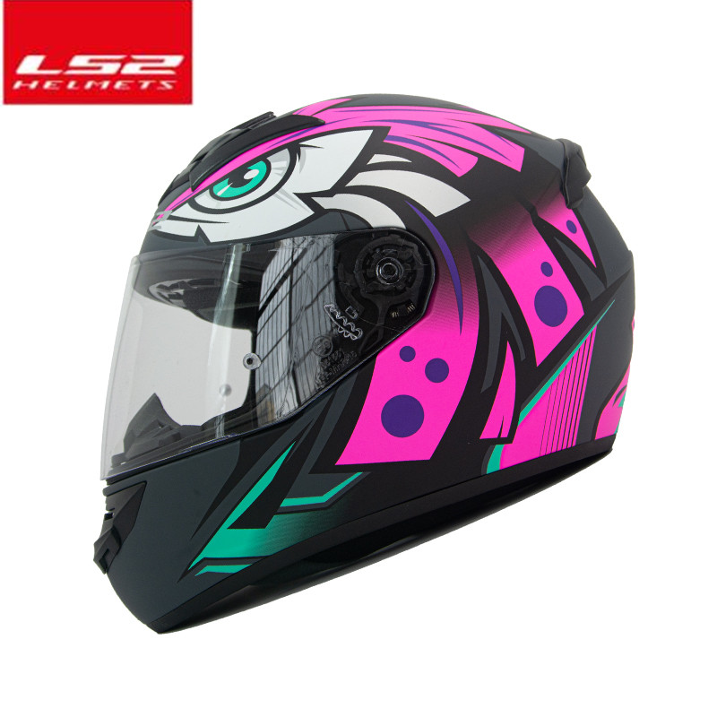 LS2 FF353 Full Face Motorcycle Helmet ABS Safe Structure Men Women Helmets Street Racing Helmets Casco Moto ECE Certification