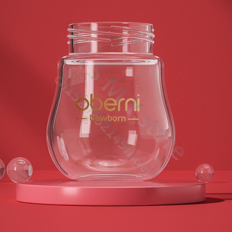 Anti-colic milk bottle/newborn baby glass bottle/baby milk bottle/120+150ML gift set/For babies 0-6 months