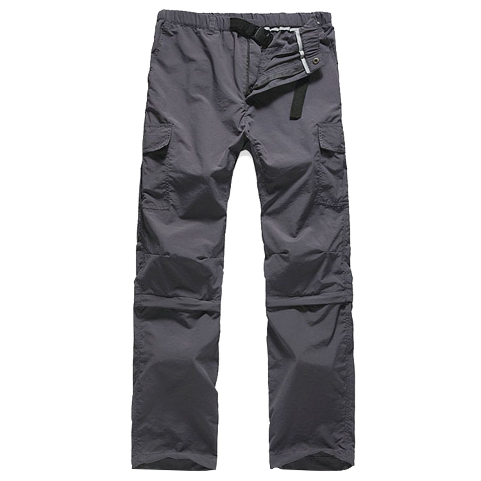 Men's Cargo Hiking Pants Lightweight Breathable Straight Leg Work Pants For Men With Multi Pockets Size 1 Outdoor