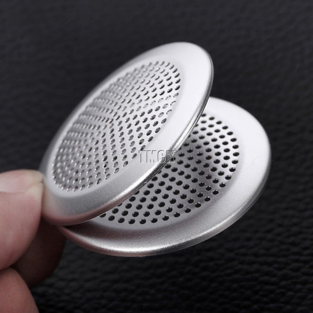 For Jaguar XE/XEL X760 XF/XFL X260 2015-2022 Aluminum Alloy Car Accessories Dashboard Audio Speaker Cover Trim Frame Car Sticker