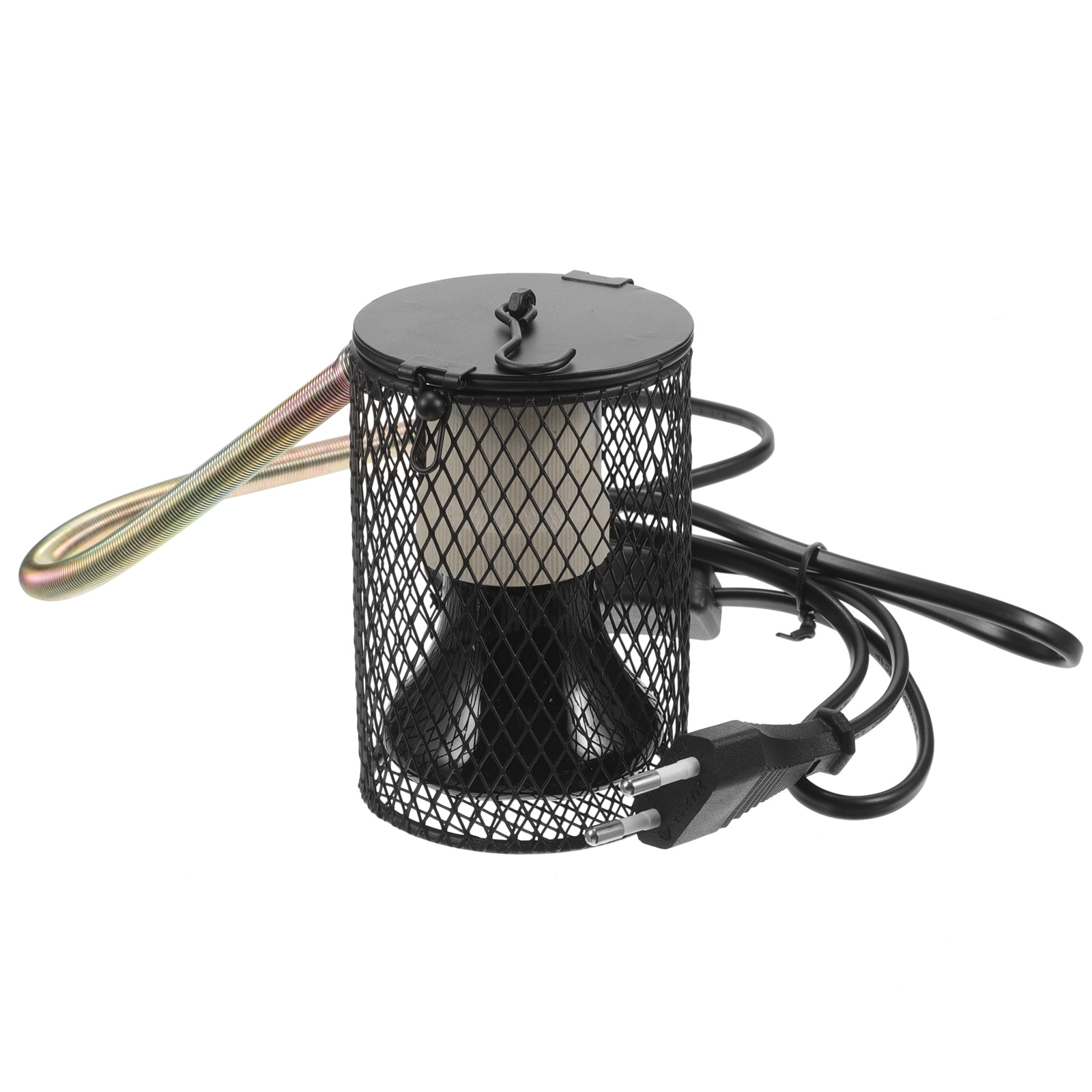 Heater Lamp Grille Reptile Tank Bulb Bulbs Reptiles Animal Bird Heating Metal