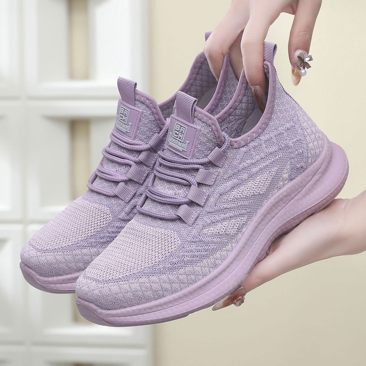 Sports 2024 Summer New Soft Sole Wear resistant Lightweight Running Breathable Anti slip Comfortable Casual Shoes Free Shipping
