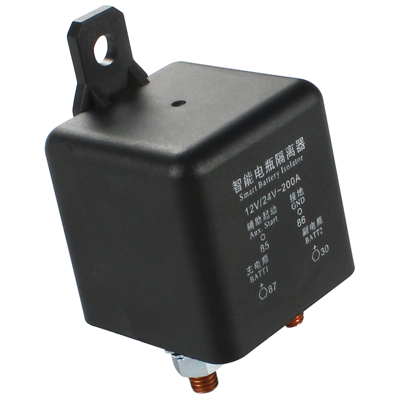 Motorhome Auto Camper Accessories 200A Smart Battery Isolator Dual Battery Combiner 12V/24V Caravan Accessories