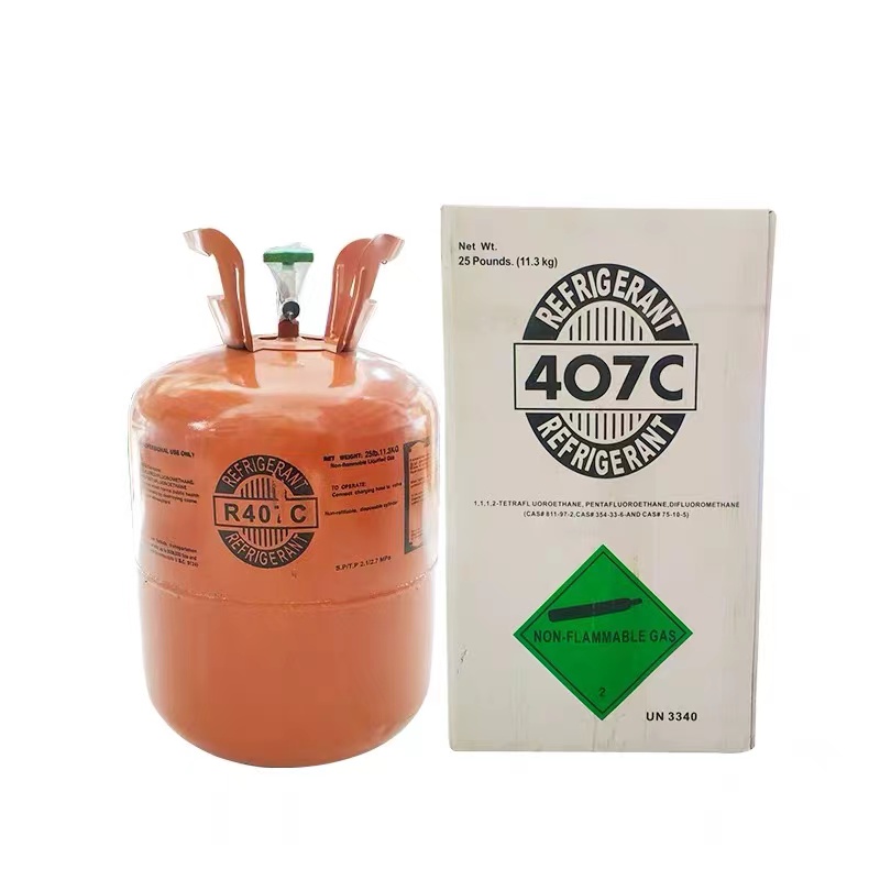 Freon Steel Cylinder Packaging R22 R410 R134 30lbs Tank Cylinder Refrigerant for Air Conditioners
