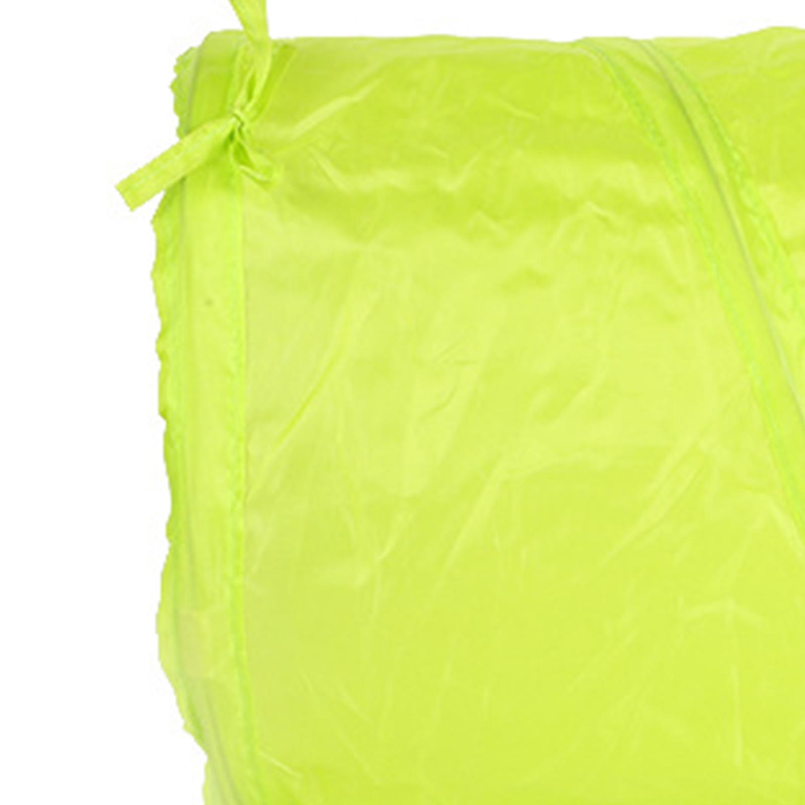 Cat Tunnel Green Cat Tube Foldable Large Space Sound Bell Crinkle Design Durable Cat Play Toy For Indoor Cat Pet Training