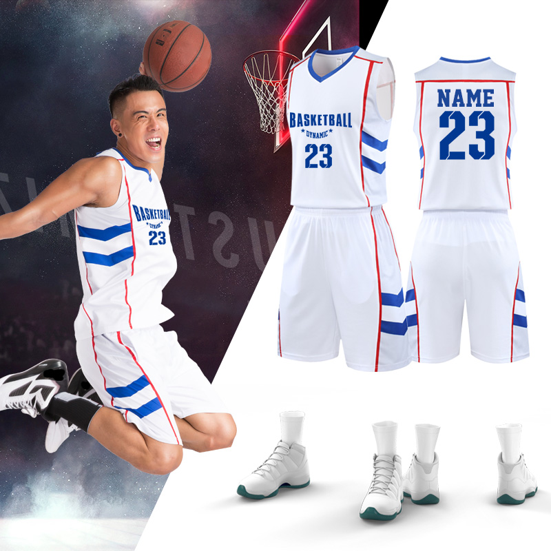 Custom Men Basketball Shirt 100% Polyester Basketball Uniform Sets Professional Throwback Jersey Breathable Basketball Jersey