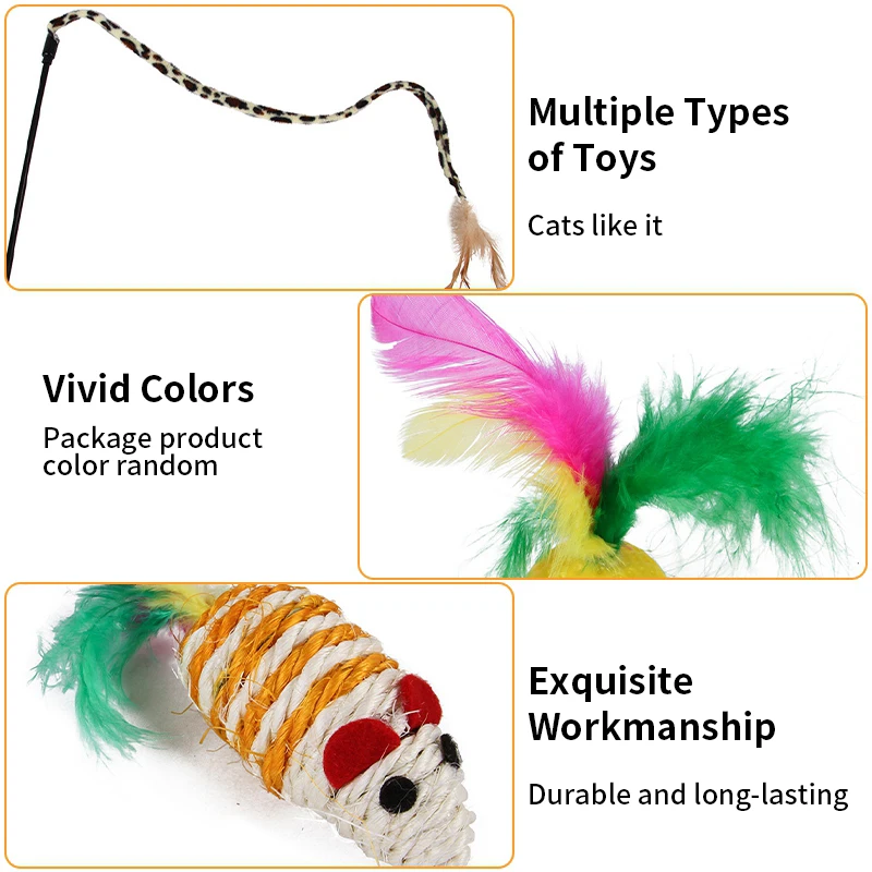 Interactive Cat Intelligence Training Toys Set Funny Self-hey Tunnel Toy Training Plate Tower for Cat Jouet Chat Juguetes Gatos