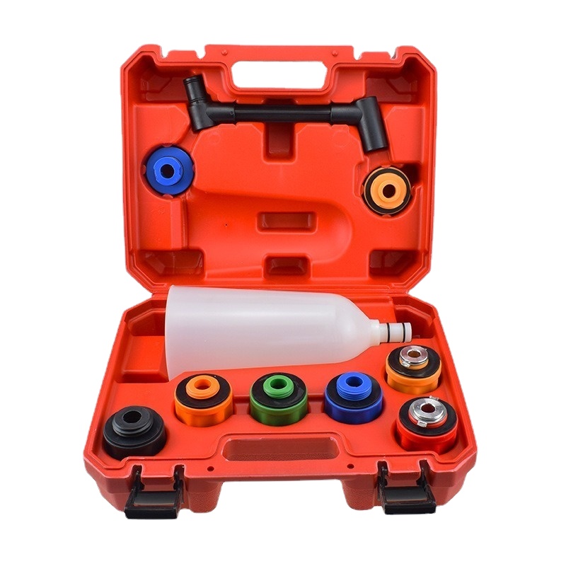 16PCS Engine Oil Filler Set Automobile Engine Replacement Funnel Device Oil Change Tool Car Engine Oil Filling Funnel
