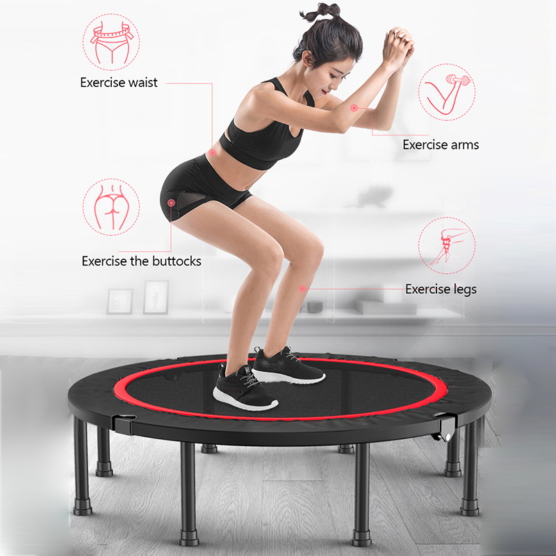 Portable Trampolines 300KG Bearing Foldable Trampoline For Kids Adult Gymnastic ,Indoor&Outdoor Exercise,cama elastica XA221L