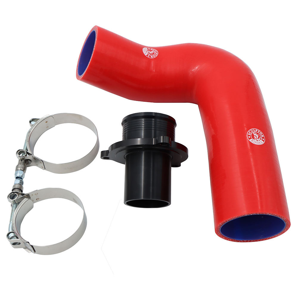 Turbo Discharge Pipe for MQB MK7 golf 7 EA888 1.8T 2.0T TSI A3 S3 cupra turbo pipe FOR GOLF FOR GTI TTS MK3 8S RED