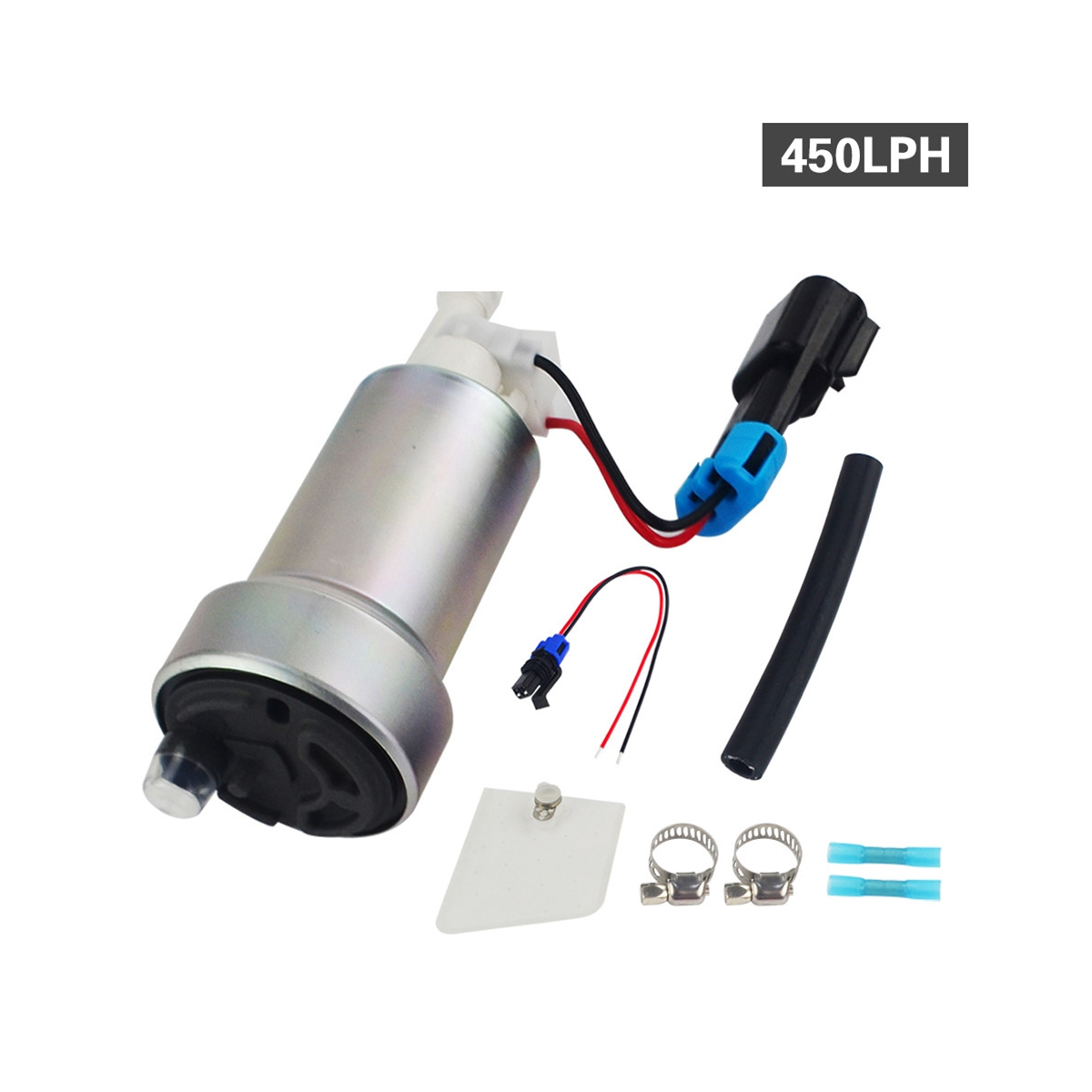 F90000274 450LPH High Pressure Fuel Pump & Install Kit for Walbro /TI E85 Honda Civic Accord 1992-2000 F9000267 F9000262