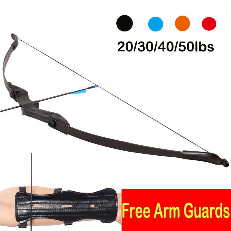 20-50lbs 4 colors Powerful Bow and Arrow Archery Bow Shooting Game Suitable for Left and Right Hands Compound Bow Recurve Bow