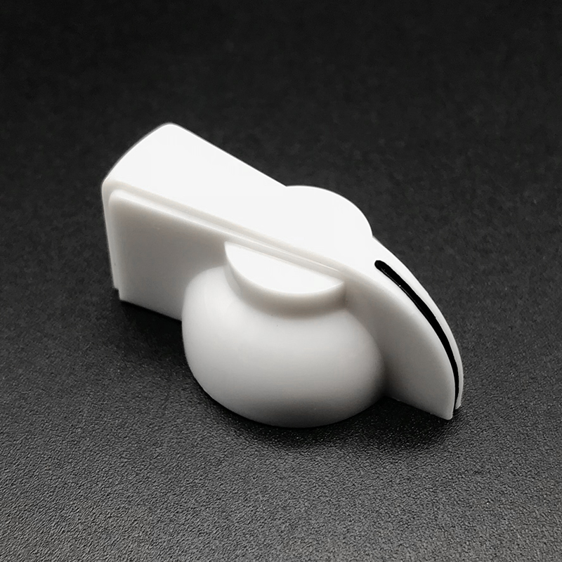 100pcs Plastic Guitar AMP Amplifier Knob Gutiarra Effect Pedal Chicken Head Knob Black White for Choose Wholesale