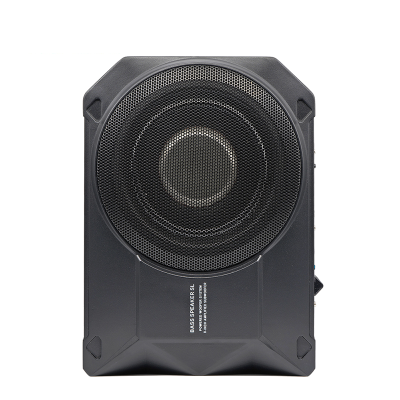 8 Inch Car Audio Speakers Music System In The Car Active Subwoofer Under Seat for Car Under Woofer Aluminum Body Pro Bass Hron