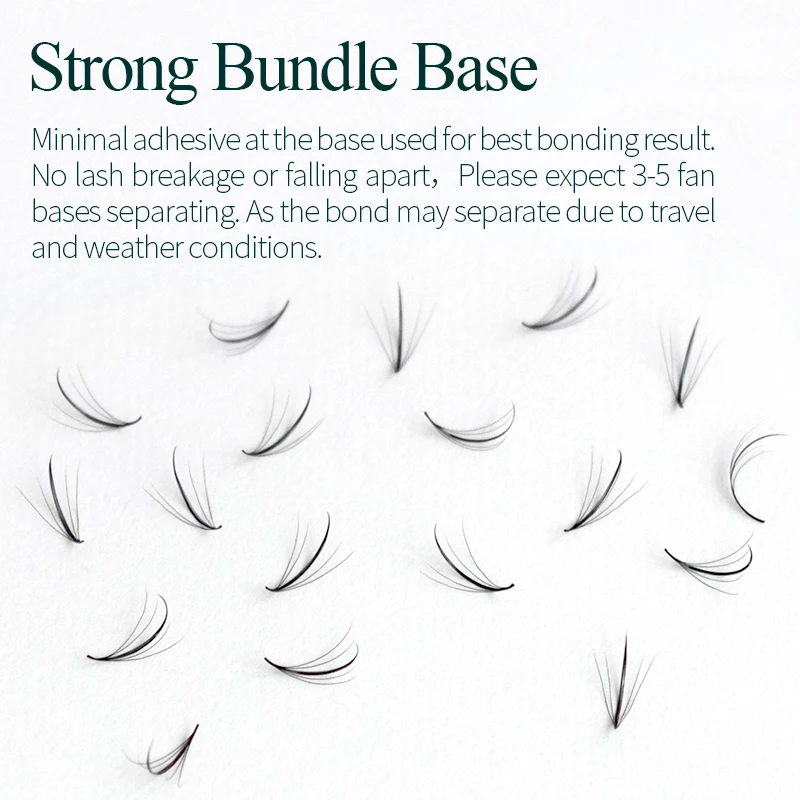 Wispy Fans 480-520Fans Eyelashes Extensions Supplies High Quality Women Makeup Products Natural Look