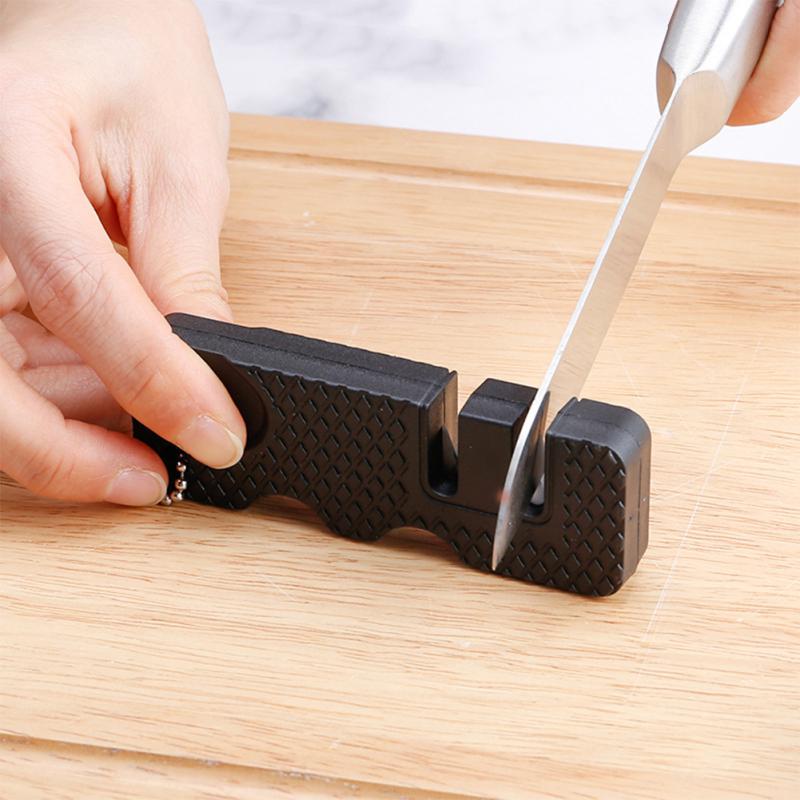 Multipurpose Keychain Whetstone Carbide Knife Pocket Diamond Tool Mini Scissor Sharpen Fish Sharpener For Kitchen Accessories